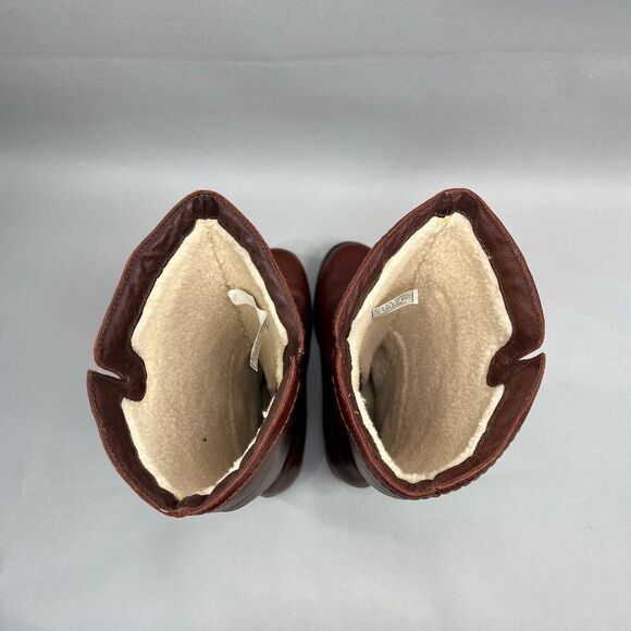 UGG Dahlen Stout Boots Women's Size 10 Tall Leather Fully Insulated Riding Boots - Picture 11 of 16